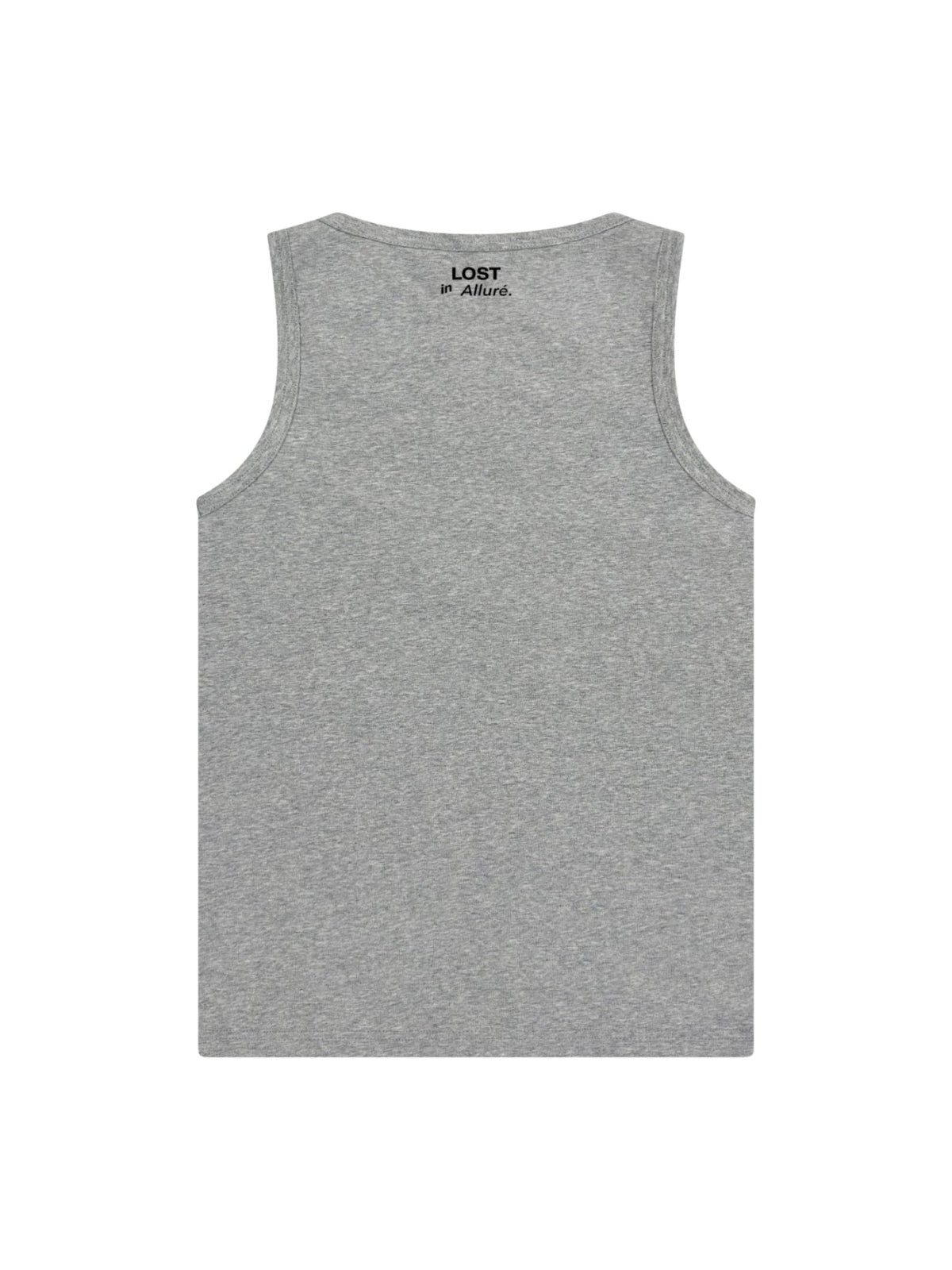 MUSCLE SQUARE NECK TANK (GREY) - PACK OF 3