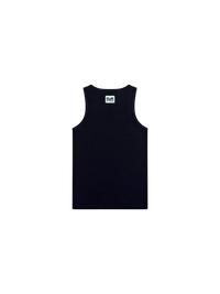 black square neck tank top