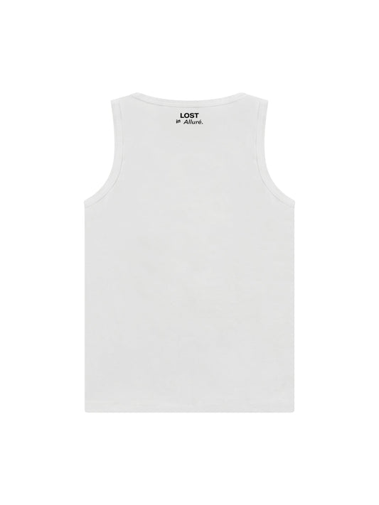 MUSCLE SQUARE NECK TANK (WHITE) - PACK OF 3