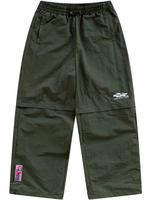 LOOSE NYLON ALLURE SPORTS TRACKPANTS / SHORTS