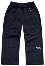 OPEN HEM DISTRESSED SWEATPANTS