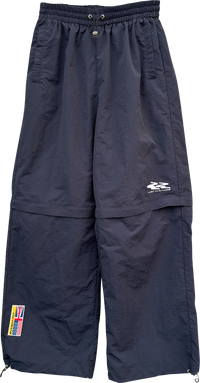 LOOSE NYLON ALLURE SPORTS TRACKPANTS / SHORTS