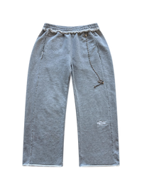 baggy distressed sweatpants