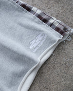 CLOUD GREY PLAID PANEL SHORTS