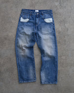 Contrast Dirty Bootcuts