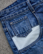 Contrast Dirty Bootcuts