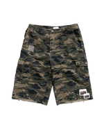 Scratched Camo Shorts