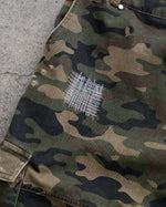 Scratched Camo Shorts