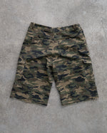 Scratched Camo Shorts