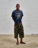 Scratched Camo Shorts