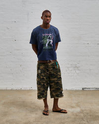 Scratched Camo Shorts