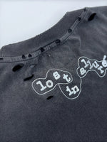 BEAUTY BENEATH MADNESS DISTRESSED WASHED LONG SLEEVE