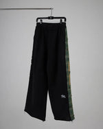 baggy plaid sweatpants